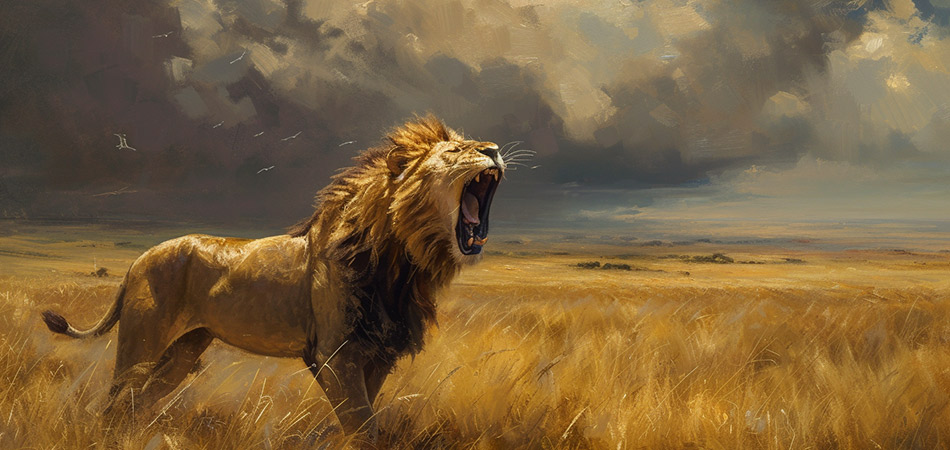 lion-roaring